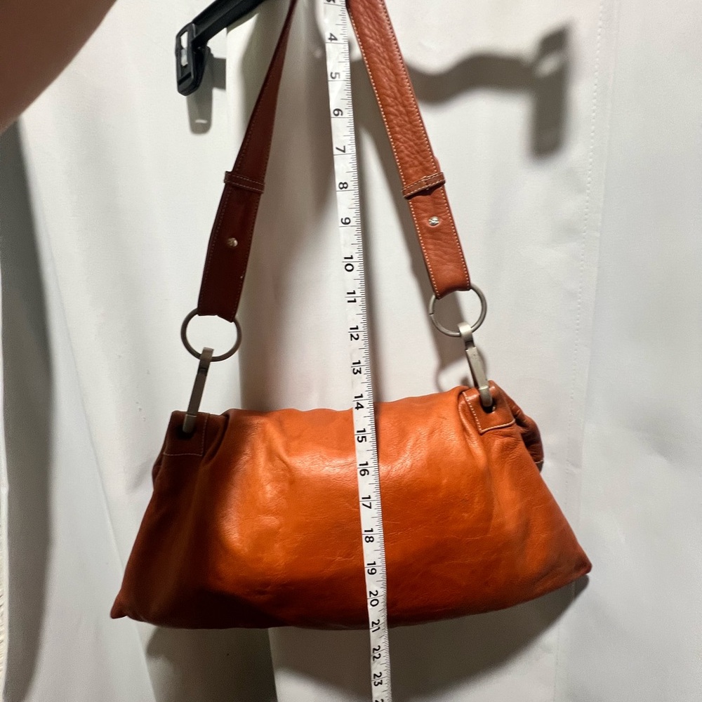 Chic Brown Leather Lupo Barcelona Hobo Bag - Picture 15 of 16